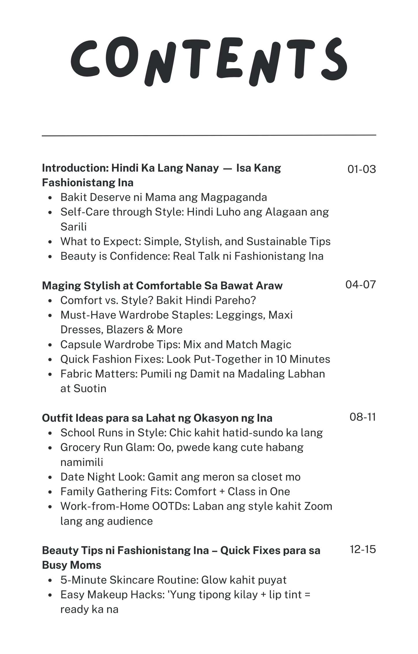 Fashionistang Ina - Ebook