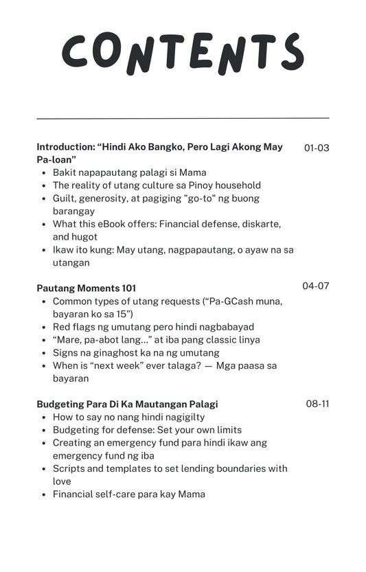 Pautang Ina - Ebook