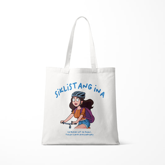 Siklistang Ina - Tote Bag