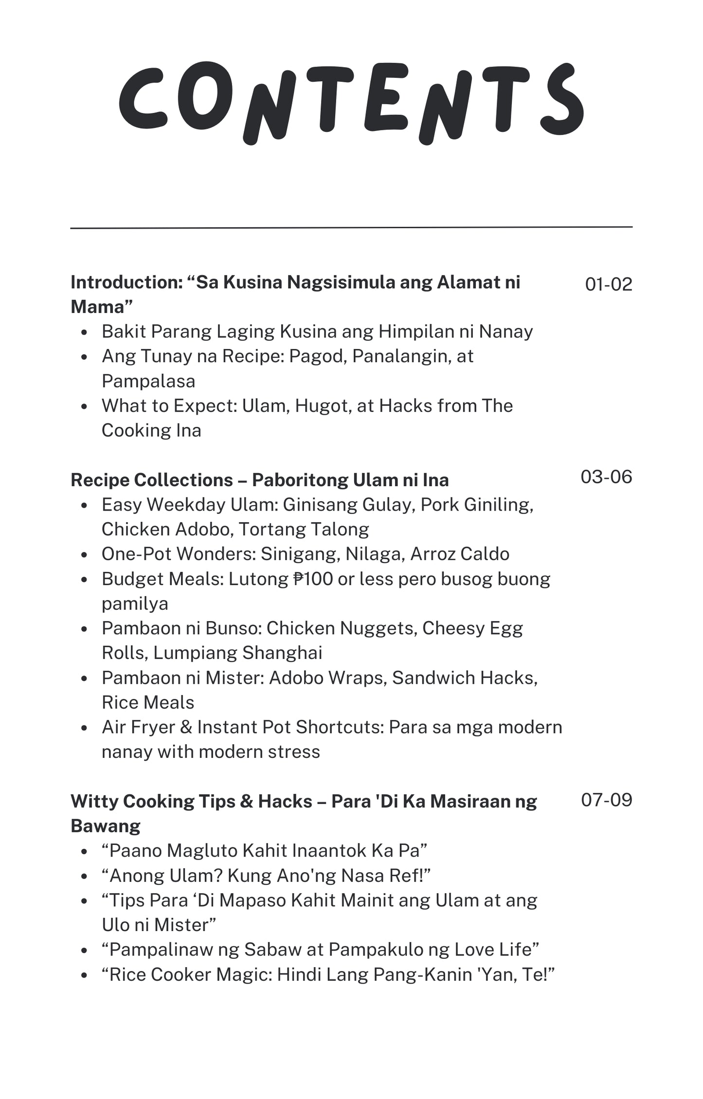 The Cooking Ina - Ebook