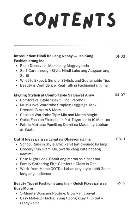 Fashionistang Ina - Ebook