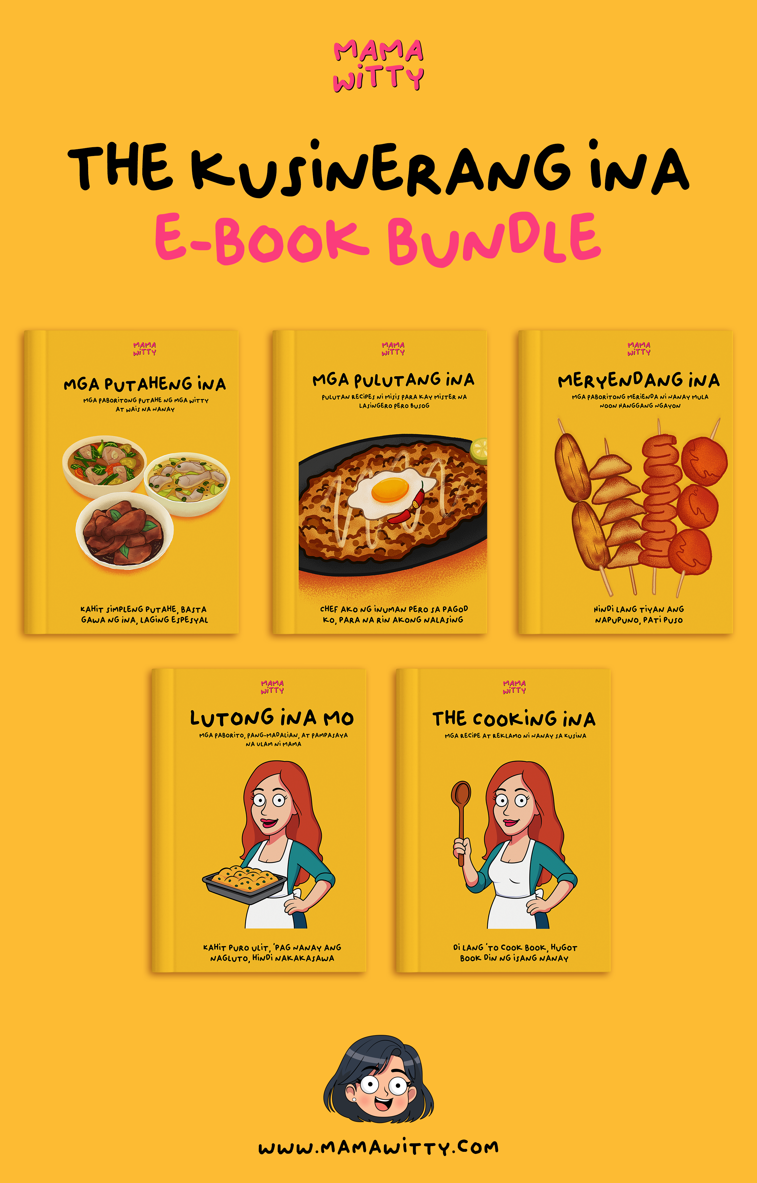 The Kusinerang Ina - Ebook Bundle – Mama Witty