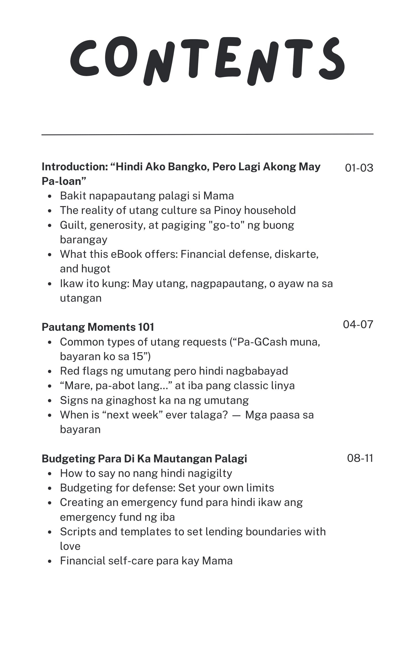 Pautang Ina - Ebook