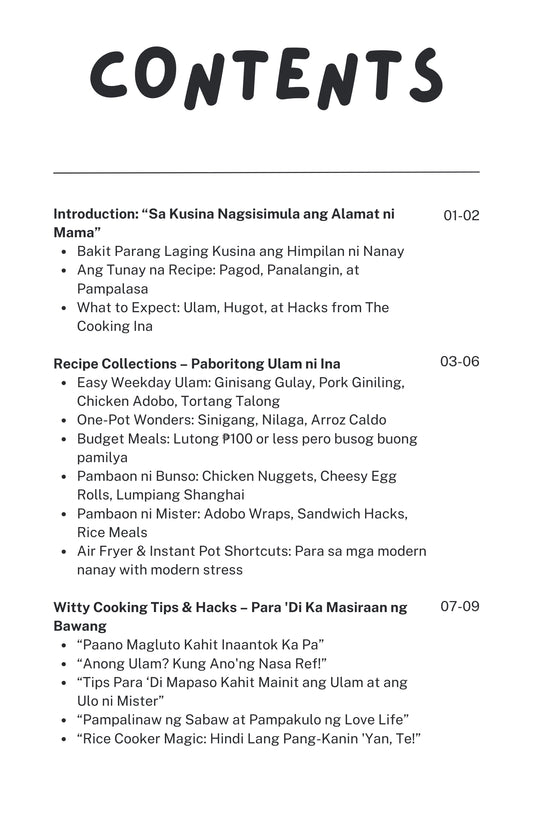 The Cooking Ina - Ebook